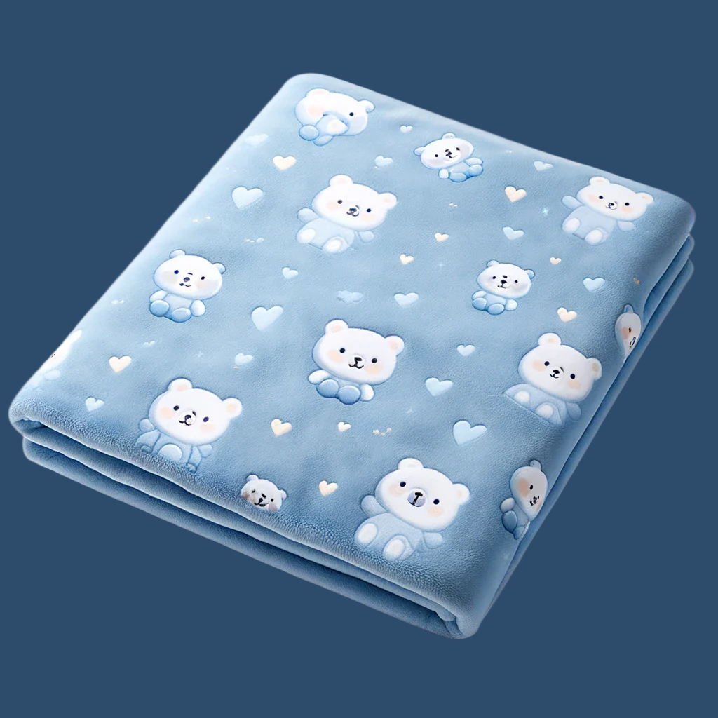 Blue Blanket - Twin Bears