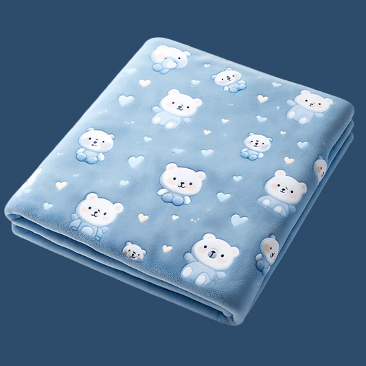 Blue Blanket - Twin Bears