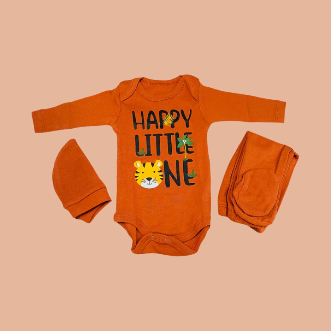 Newborn Infant Romper Set - Tiger